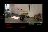 Este plan incluye, el asesoramiento  a profesionales  y residentes en materia de limpieza y desinfección, así como consejos sobre sectorización