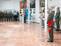 Vista general de la Sala Histórica de la UME, lugar donde se desarrolló el acto