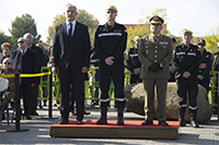 El acto contó con la presencia del Subdelegado de Defensa en Ciudad Real, así como con diferentes autoridades de la localidad y la comarca