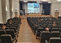 Lla semana de prácticas del Curso de Gestión de Catástrofes comenzó con la exposición de los trabajos individuales de los alumnos