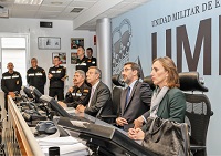 Tras la firma se visitó el Centro de Operaciones Conjunto (JOC)