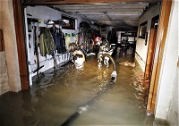 Achique de espacios públicos, sótanos y aparcamientos en Corrales de Buelna y Torrelavega