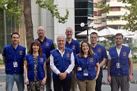 La Unión Europea, a través de su Mecanismo de Protección Civil ha enviado a un equipo de 8 expertos de España, Francia Suecia y Finlandia como oficiales de enlace con las autoridades chilenas.