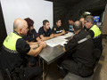 Los efectivos desplegados realizaron prácticas de navegación, rescate acuático, contención de masas de agua, achique y extracción de lodos, rescate vertical y excarcelación de personal atrapado en vehículos