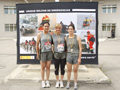 Podium de la clasificacion femenina