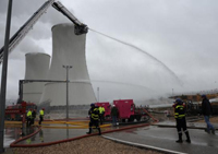 Ejercicio práctico con personal y medios de la UME