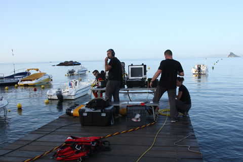 Cruz Roja Española y la Unidad Militar de Emergencias realizan un ejercicio conjunto, con el objetivo principal de montar y gestionar de un campamento de damnificados