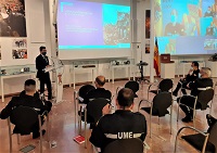 Conferencia por parte del ponente de la Asociación de Militares y Guardias Civiles con Discapacidad (ACIME)