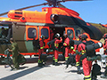 Helitransporte de efectivos por el BHELEME