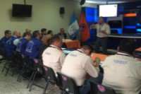 Organizado por CONRED el equipo ha efectuado visitas a la municipalidad de San Raymundo y el Parque Nacional de Naciones Unidas