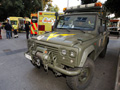 Exposición de material de urgencias sanitarias en emergencia