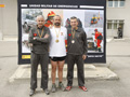 Podium de la clasificacion de veteranos