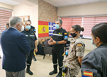 El 7 de agosto, tras enviar a Grecia uno de los dos aviones anfibios españoles desplegados en Turquía, un nuevo equipo UMEDAT se desplegó en el aeropuerto de Elefsis