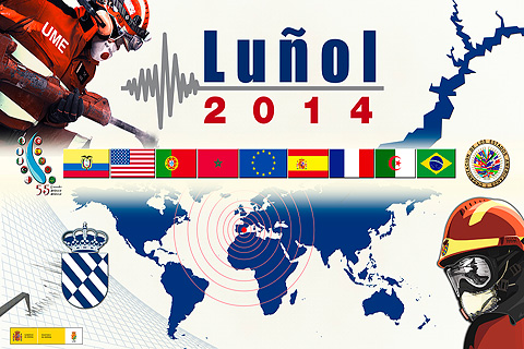 El ejercicio "Lu&ntilde;ol 2014" cuenta con la participaci&oacute;n de equipos de b&uacute;squeda y rescate de varios pa&iacute;ses y observadores internacionales, junto con los organismos, a nivel nacional y auton&oacute;mico, implicados en la resoluci&oacute;n de las emergencias.
