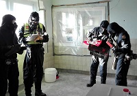 Prácticas de toma de muestras de tóxicos químicos