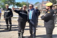 En la tarde del jueves se recibió la visita del Viceministro de Defensa de Colombia Gonzalo Muñoz de Arboleda