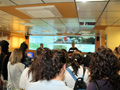 Alumnos y profesores del VIII Título de Experto en Enfermería de Urgencias y Emergencias, son recibidos en las instalaciones del II Batallón de Intervención en Emergencias