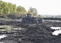 Trabajos de refuerzo de las motas